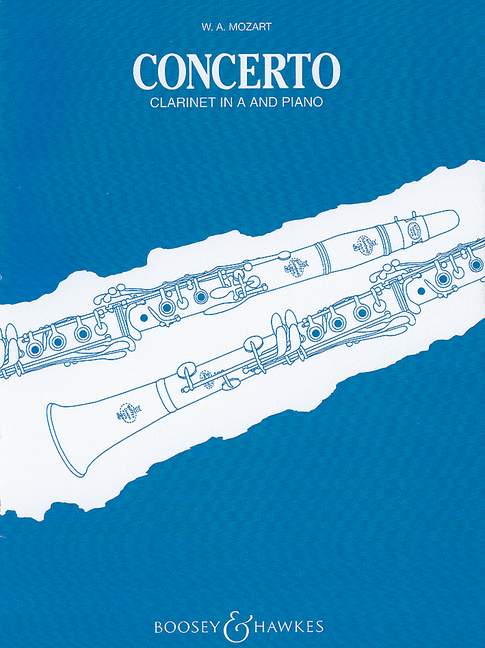 Clarinet Concerto A Major KV 622 arranged for clarinet and piano 莫札特 協奏曲大調 改編 鋼琴 豎笛 1把以上加鋼琴 博浩版 | 小雅音樂 Hsiaoya Music