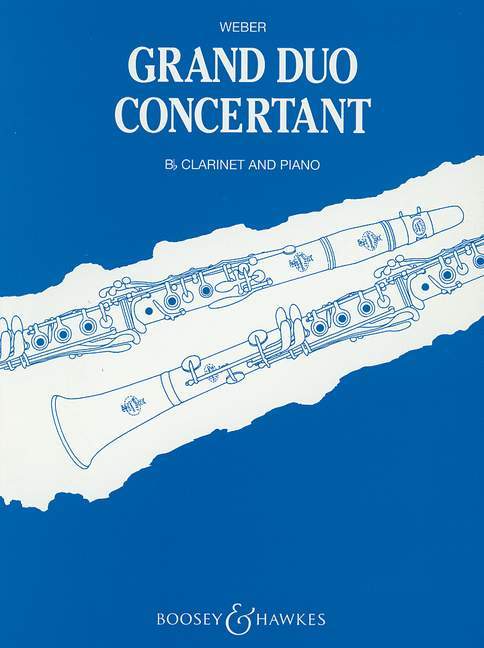 Grand Duo Concertante op. 48 韋伯．卡爾 二重奏複協奏曲 豎笛 1把以上加鋼琴 博浩版 | 小雅音樂 Hsiaoya Music
