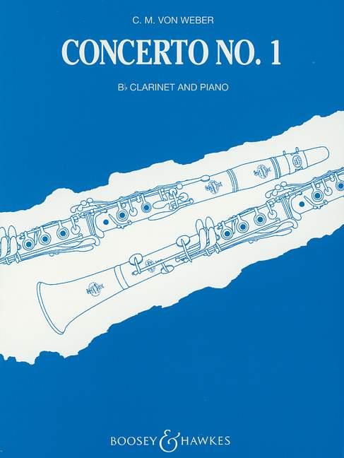 Clarinet Concerto No. 1 op. 73 韋伯．卡爾 協奏曲 豎笛 1把以上加鋼琴 博浩版 | 小雅音樂 Hsiaoya Music