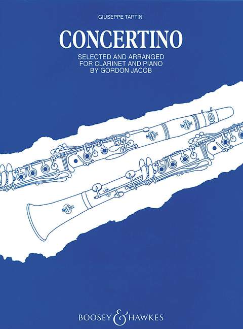 Clarinet Concertino 塔悌尼 小協奏曲 豎笛 1把以上加鋼琴 博浩版 | 小雅音樂 Hsiaoya Music