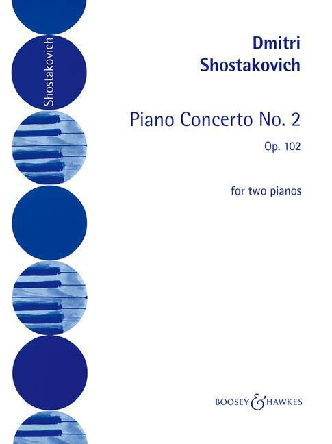 Piano Concerto No. 2 op. 102 蕭斯塔科維契．德米特里 鋼琴協奏曲 雙鋼琴 博浩版 | 小雅音樂 Hsiaoya Music