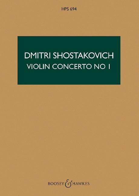 Violin Concerto No. 1 in A minor op. 99 (originally published as op. 99) 蕭斯塔科維契．德米特里 小提琴協奏曲 小調 小提琴加鋼琴 博浩版 | 小雅音樂 Hsiaoya Music