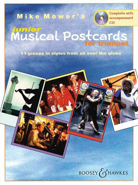 Junior Musical Postcards 11 pieces in styles from all over the globe 麥克．莫爾 小品風格 小號獨奏 博浩版 | 小雅音樂 Hsiaoya Music