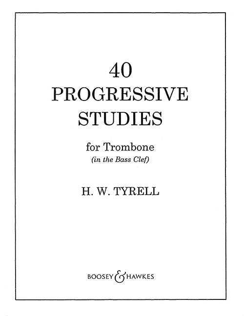 40 Progressive Studies 長號教材 博浩版 | 小雅音樂 Hsiaoya Music