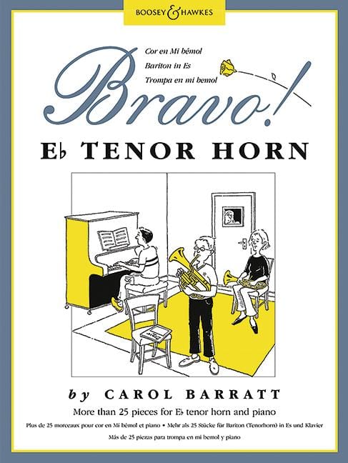 Bravo! Tenor Horn (Eb) More than 25 pieces for tenor horn and piano 男高音法國號 小品男高音法國號鋼琴 法國號 (含鋼琴伴奏) 博浩版 | 小雅音樂 Hsiaoya Music