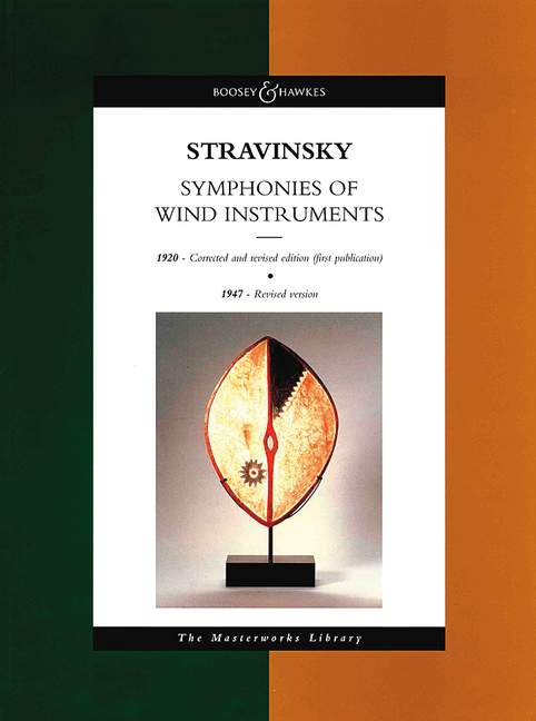 Symphonies of Wind Instruments (1920 & 1947) 斯特拉溫斯基．伊果 木管交響曲 總譜 博浩版 | 小雅音樂 Hsiaoya Music