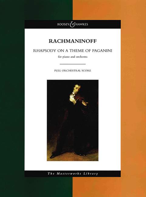 Rhapsody on a Theme of Paganini op. 43 拉赫瑪尼諾夫 帕格尼尼主題狂想曲 總譜 博浩版 | 小雅音樂 Hsiaoya Music