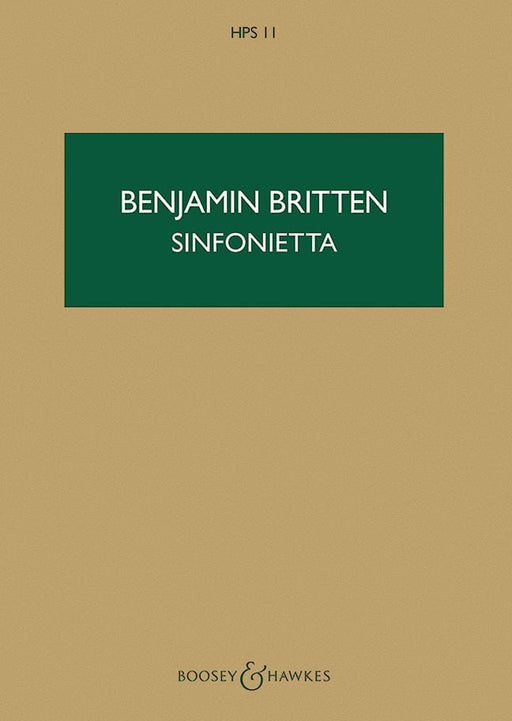 Sinfonietta op. 1 布瑞頓 小交響曲 總譜 博浩版 | 小雅音樂 Hsiaoya Music