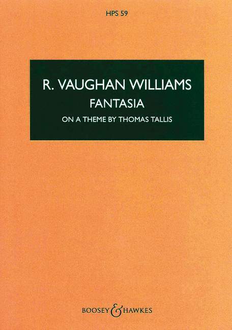 Fantasy on a Theme of Thomas Tallis 沃恩．威廉斯 幻想曲 主題 總譜 博浩版 | 小雅音樂 Hsiaoya Music