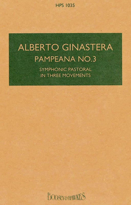 Pampeana No. 3 op. 24 希納斯特拉 總譜 博浩版 | 小雅音樂 Hsiaoya Music