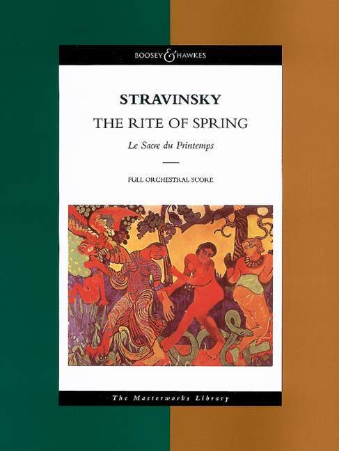 The Rite of Spring Le Sacre du Printemps 斯特拉溫斯基．伊果 春之祭 總譜 博浩版 | 小雅音樂 Hsiaoya Music