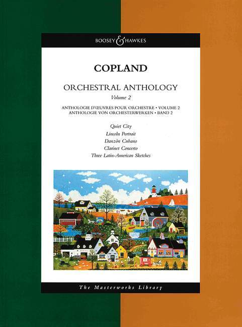 Orchestral Anthology Vol. 2 柯普蘭 管弦樂團 總譜 博浩版 | 小雅音樂 Hsiaoya Music