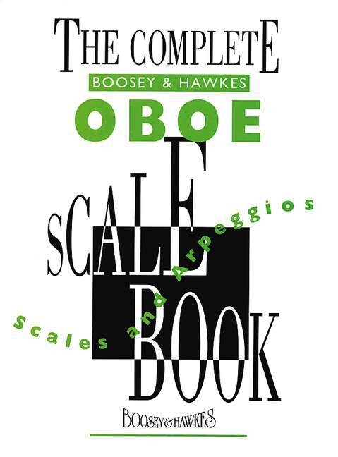 The Complete Boosey & Hawkes Oboe Scale Book 雙簧管音階 雙簧管教材 博浩版 | 小雅音樂 Hsiaoya Music