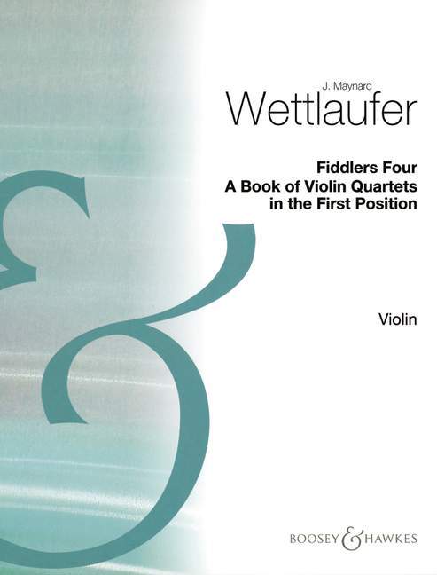 Fiddlers Four Vol. 1 A book of violin quartets in the first position 提琴 小提琴四重奏 把位 小提琴獨奏 博浩版 | 小雅音樂 Hsiaoya Music