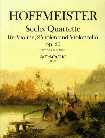 Six Quartets op. 20 for Violin, 2 Violas and Cello 霍夫麥斯特 弦樂四重奏中提琴大提琴 | 小雅音樂 Hsiaoya Music