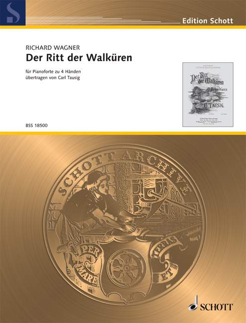 Der Ritt der Walküren WWV 86 B 華格納．理查 4手聯彈(含以上) 朔特版 | 小雅音樂 Hsiaoya Music