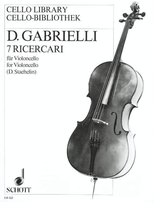 Seven Ricercari 加布里耶利．多門尼可 大提琴獨奏 朔特版 | 小雅音樂 Hsiaoya Music