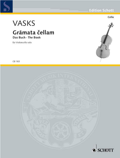 Gramata cellam (The Book) 瓦斯克斯 大提琴獨奏 朔特版 | 小雅音樂 Hsiaoya Music
