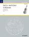12 Ricercate 大提琴獨奏 朔特版 | 小雅音樂 Hsiaoya Music