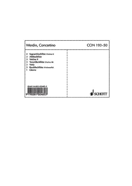 Concertino 小協奏曲 長笛加管弦樂團 朔特版 | 小雅音樂 Hsiaoya Music