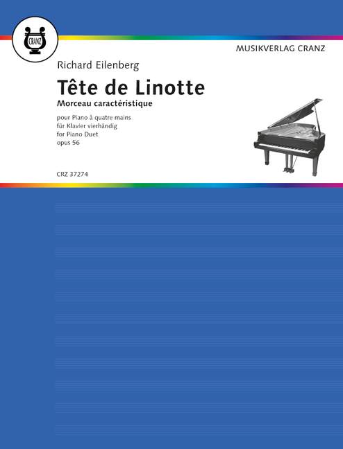 Tête de Linotte op. 56 Morceau caractéristique 艾連堡 4手聯彈(含以上) | 小雅音樂 Hsiaoya Music