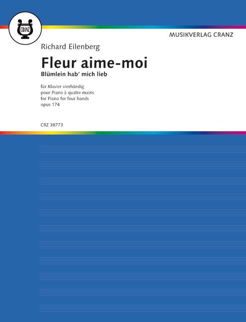 Blümlein hab' mich lieb op. 174 艾連堡 4手聯彈(含以上) | 小雅音樂 Hsiaoya Music