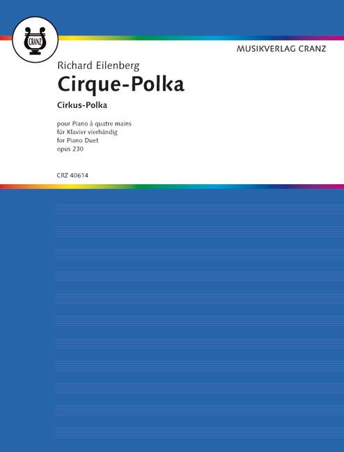 Circus - Polka op. 230 艾連堡 波卡舞曲 4手聯彈(含以上) | 小雅音樂 Hsiaoya Music