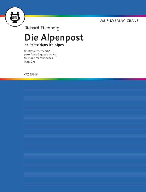 The Alpine post op. 296 Gallop 艾連堡 4手聯彈(含以上) | 小雅音樂 Hsiaoya Music