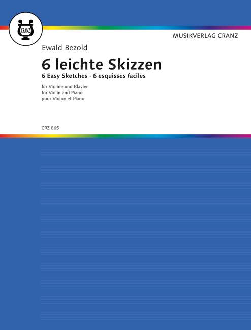 6 leichte klingende Skizzen 小提琴加鋼琴 | 小雅音樂 Hsiaoya Music