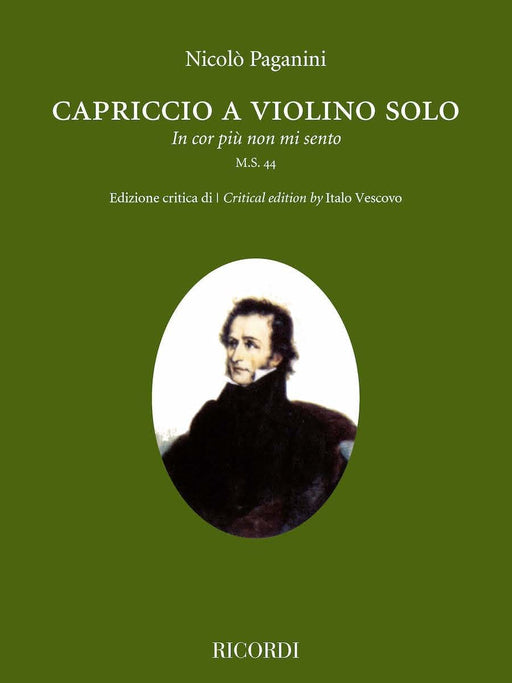 Capriccio In cor più non mi sento M.S. 44 Violin Solo 帕格尼尼 隨想曲 小提琴 | 小雅音樂 Hsiaoya Music
