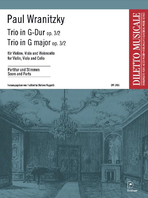 Trio in G Major op. 3/2 傅拉尼茲基˙保羅 弦樂三重奏大調 | 小雅音樂 Hsiaoya Music