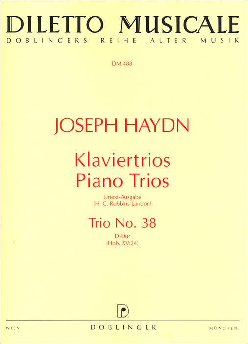 Klaviertrio Nr. 38 D-Dur Hob. XV:24 鋼琴三重奏 | 小雅音樂 Hsiaoya Music