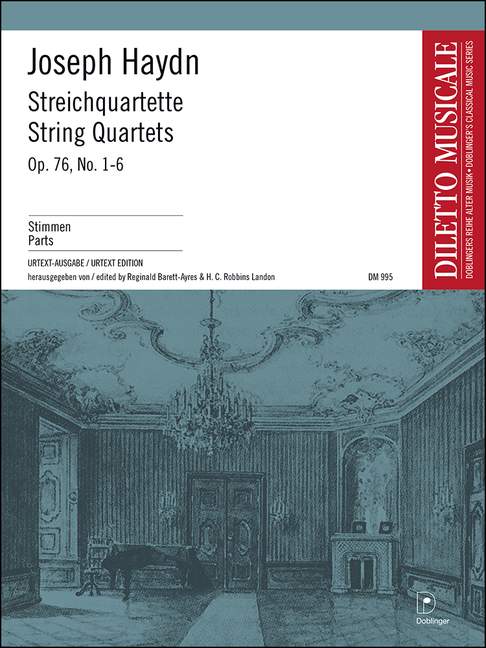 Streichquartette op. 76/1-6 Hob. III:75-80 海頓 弦樂四重奏 | 小雅音樂 Hsiaoya Music