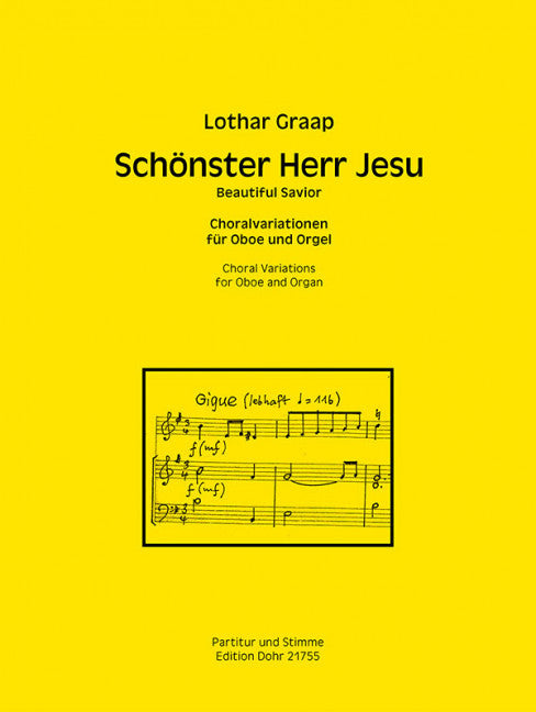 Beautiful Savior Choralvariationen für Oboe und Orgel 混和二重奏 雙簧管 | 小雅音樂 Hsiaoya Music