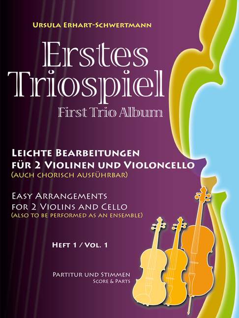 First Trio Album Heft 1 Leichte Bearbeitungen 弦樂三重奏 | 小雅音樂 Hsiaoya Music