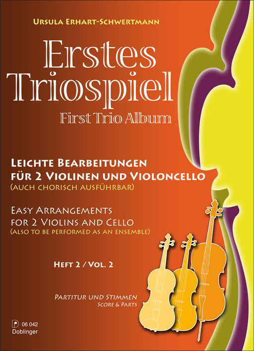 First Trio Album Heft 2 Easy Arrangements for 2 violins and cello 弦樂三重奏改編小提琴大提琴 | 小雅音樂 Hsiaoya Music