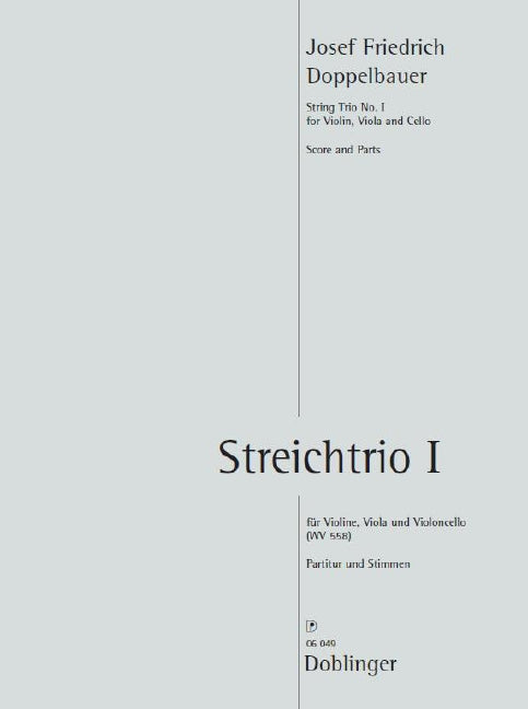 Streichtrio I WWV 558 弦樂三重奏 | 小雅音樂 Hsiaoya Music