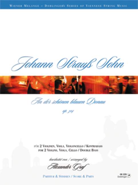 An der schönen blauen Donau op. 314 Walzer 弦樂四重奏 藍色多瑙河 | 小雅音樂 Hsiaoya Music