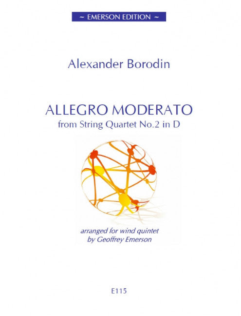 Allegro Moderato from String Quartet No.2 in D major 玻羅定 木管五重奏 弦樂四重奏大調 | 小雅音樂 Hsiaoya Music