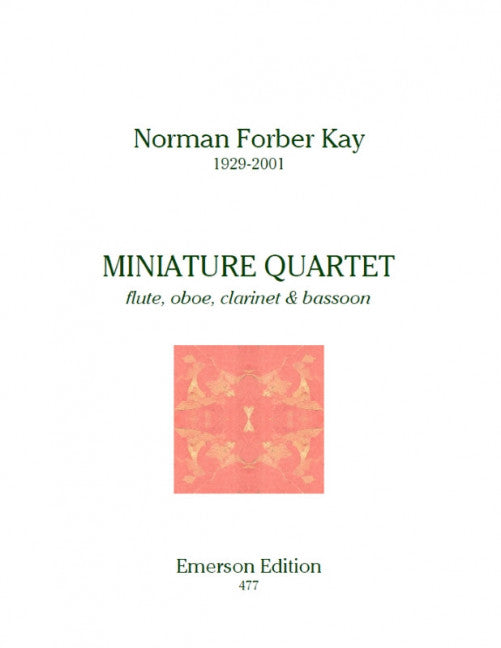 Miniature Quartet 木管四重奏 | 小雅音樂 Hsiaoya Music