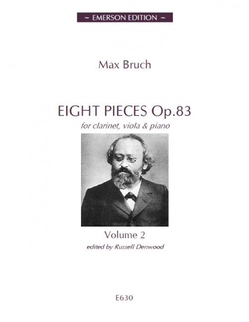 Eight Pieces Volume 2 op.83 布魯赫 鋼琴三重奏 小品 | 小雅音樂 Hsiaoya Music