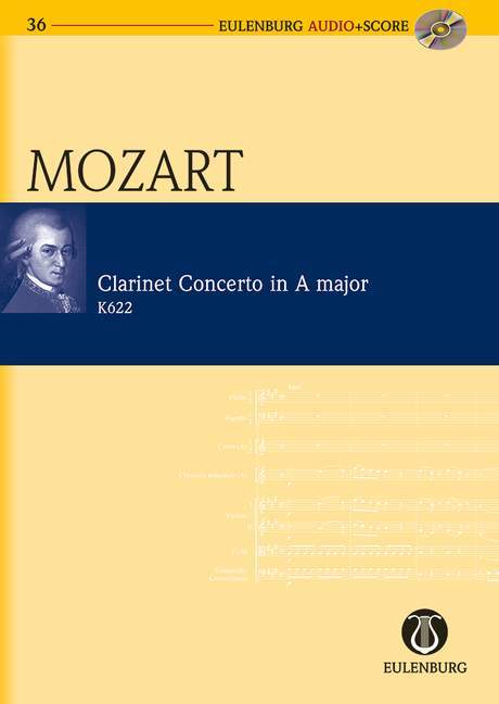 Concerto A major KV 622 莫札特 協奏曲大調 豎笛加管弦樂團 歐伊倫堡版 | 小雅音樂 Hsiaoya Music