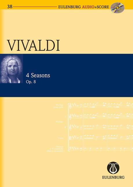 The Four Seasons op. 8 RV 269, 315, 293, 297 韋瓦第 四季 小提琴加鋼琴 歐伊倫堡版 | 小雅音樂 Hsiaoya Music