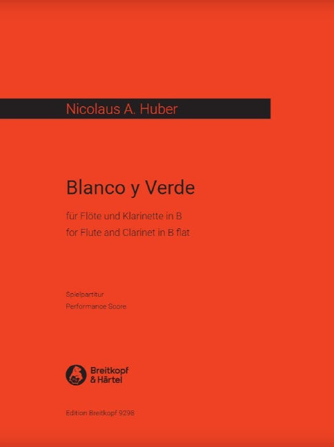 Blanco y Verde für Flöte und Klarinette 木管二重奏 | 小雅音樂 Hsiaoya Music