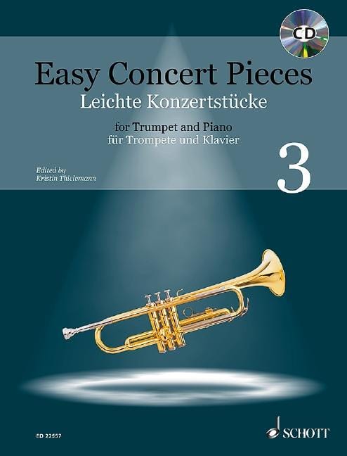 Easy Concert Pieces Band 3 22 Pieces from 5 Centuries 音樂會小品 小品 小號 1把以上加鋼琴 朔特版 | 小雅音樂 Hsiaoya Music