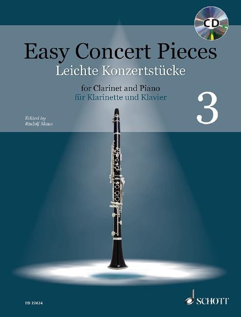 Easy Concert Pieces Band 3 14 Pieces from 4 Centuries 音樂會小品 小品 豎笛 1把以上加鋼琴 朔特版 | 小雅音樂 Hsiaoya Music