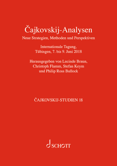 Čajkovskij Analyses. New Strategies, Methods and Perspectives Vol. 18 朔特版 | 小雅音樂 Hsiaoya Music