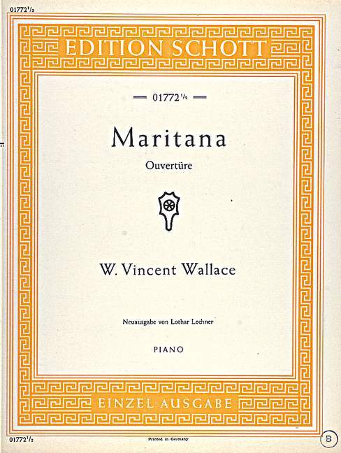 Maritana Overture 瑪麗塔娜序曲 鋼琴獨奏 朔特版 | 小雅音樂 Hsiaoya Music