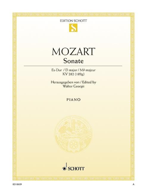 Sonata E flat Major KV 282 (189g) 莫札特 奏鳴曲 大調 鋼琴獨奏 朔特版 | 小雅音樂 Hsiaoya Music