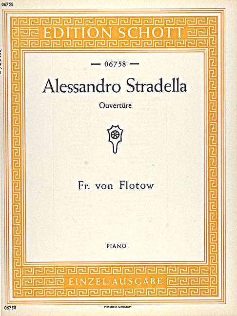 Alessandro Stradella Overture 弗洛妥 斯特拉台拉序曲 鋼琴獨奏 朔特版 | 小雅音樂 Hsiaoya Music